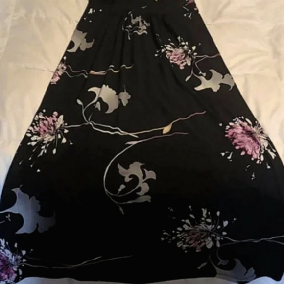 Maxi Dress Black Pink Gray - Picture 3 of 6